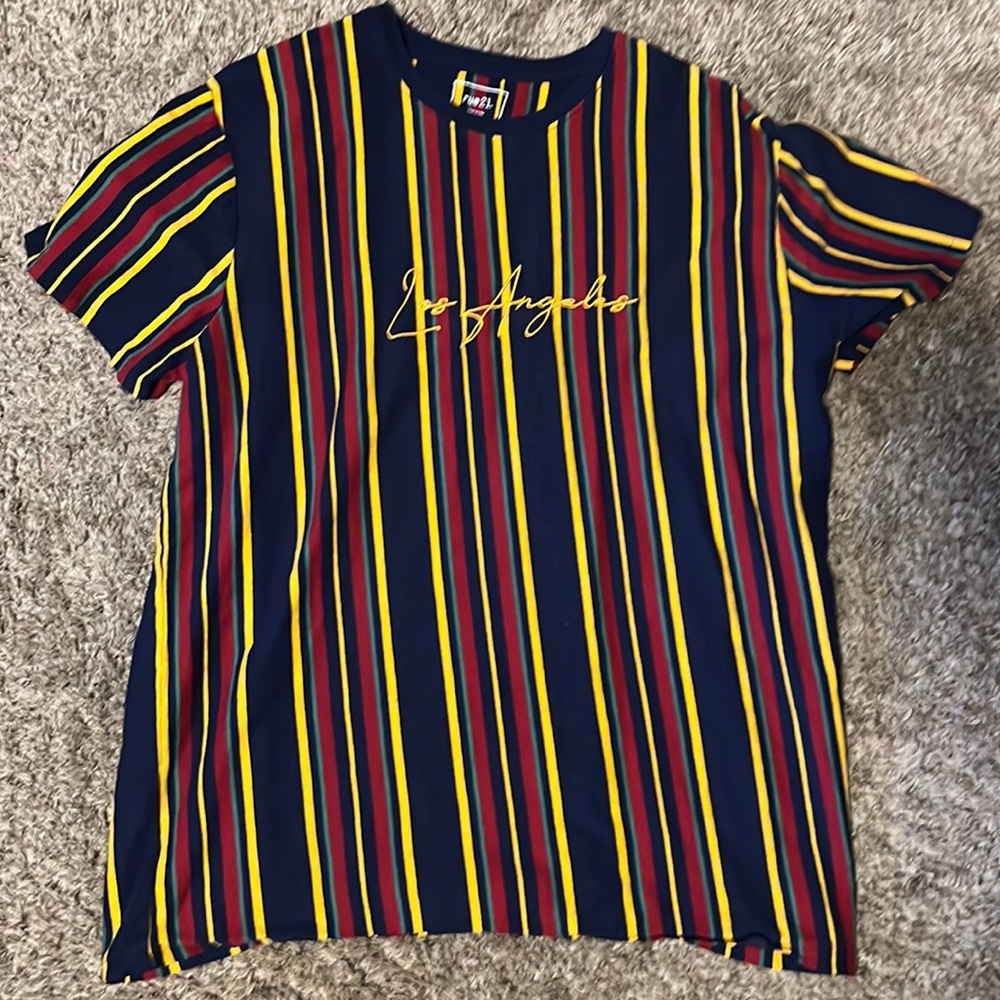 Striped Los Angela’s Shirt